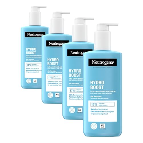Lotion corps Neutrogena Hydro Boost hydratation intense 17% glycérine peau souple