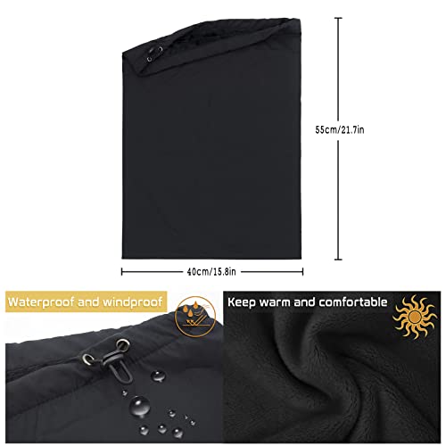 Rainproof Warmer Hooded Scarf Hat For Women Men Windproof Neck Scarf Winter Gear for Skiing ｜Outdoor Jogging4