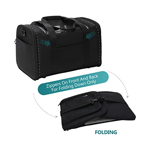 Zbrivier Pet Carrier Airline Approved,Dog Carriers for Small Dogs Puppies Medium Cats of 15 lbs, Soft Cat Carrier with… - Image 3