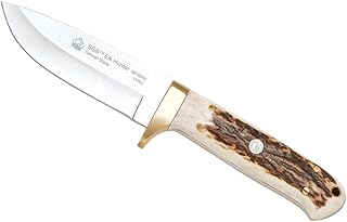 Puma SGB Elk Hunter Stag Handle Hunting Knife with Leather Sheath - Puma SGB