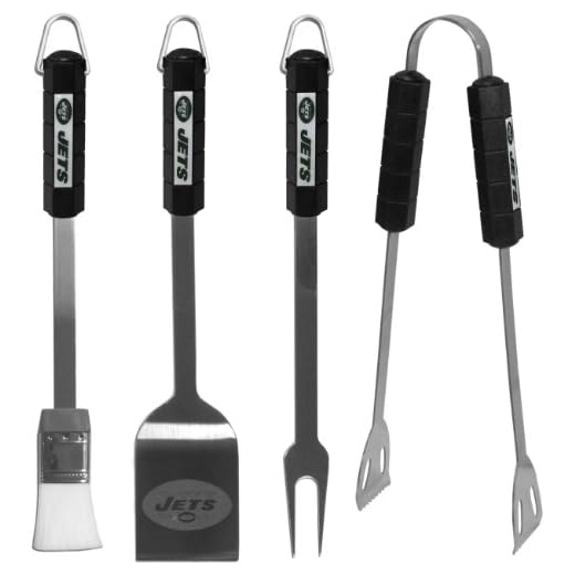 NFL New York Jets BBQ Set, 4-Piece