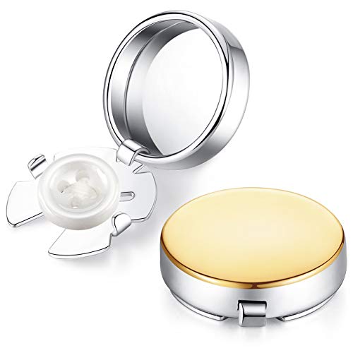 HONEY BEAR Manchetknopen voor heren, wit, parelschaal, steen/zwart, agaat, onyx, manchetknopen, roestvrij staal, manchetknopen, buttonCuff, knoopclips voor gewone overhemden, herbruikbaar - Image 3