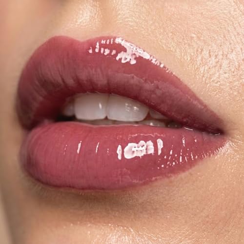 Image of MILA BEAUTE Gloss Girl Lip Gloss|Enriched With Mango Seed Butter & Hyaluronic Acid|Light Weight & Non-Sticky Formula|Gives Fuller-Lip Effect & Extra Hydration|High Shine Finish-That's Me, 2.8 Ml