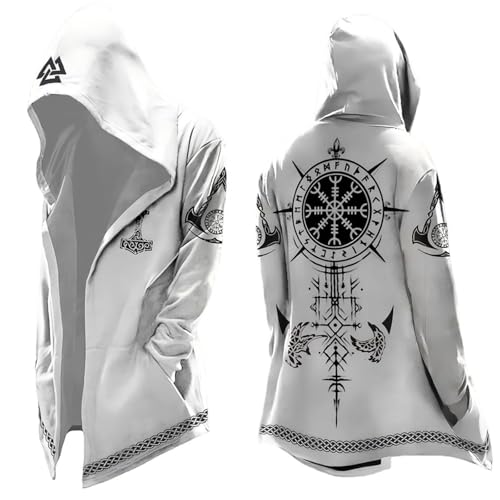Manteau veste à capuche homme sweat hiver chaud mode rétro