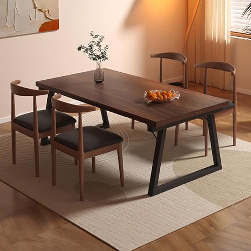 _CjOe[u [5_Zbg]yKOUBHYJ _CjOe[uZbg, e[u x1֎q×4, TCY: 120x60x75cmzHe[u, dining table, rO wK p\RfXN  ɋ  ȃXy[X 
