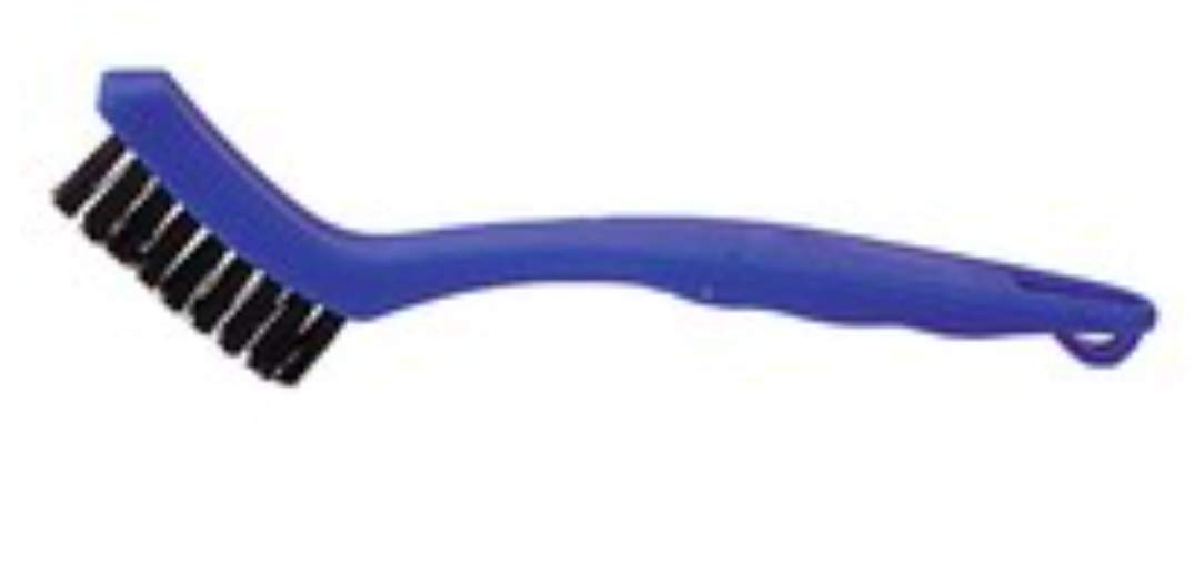 Weiler 73233 8-1/2" Grout Detail Brush, Stiff Black Nylon Fill (Pack of 24)