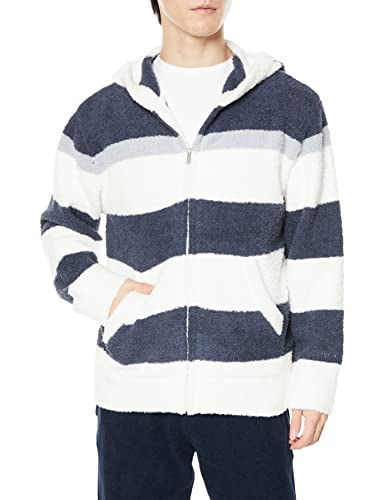 [ジェラート ピケ] HOMME パウダーボーダーパーカ PMNT225916 メンズ NVY M