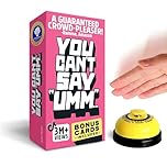 You Can't Say UMM: A Party Game for Family and Adults, Fast-Paced Family Word Game, Bonus Content Included