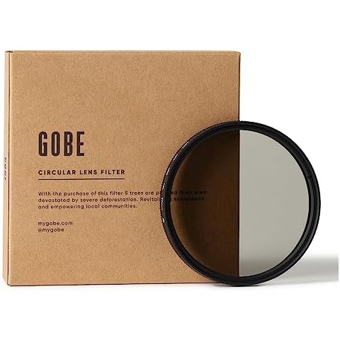 Gobe 77mm Circular Polarizing Lens Filter Cover