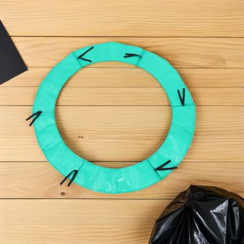 Almohadilla de seguridad para trampolín redonda con PE resistente al desgarro y plegable 6