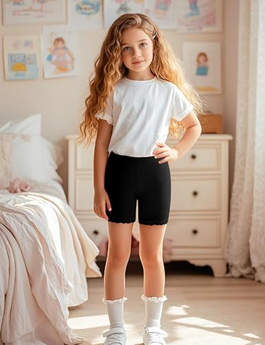 booph lace bike short girls dance undershorts underwear for sports or underdress