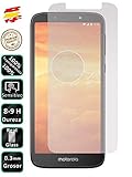 motorola e5 plus precio movistar Cristal de espesor de 0.3 mm. Protege su terminal de golpes y arañazos gracias a su dureza de estándar 9H. Mantiene su teléfono siempre protegido sin afectar a la sensibilidad de la pantalla al usarlo.