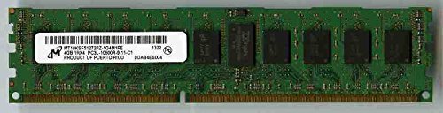 Micron mt18ksf51272pz-1g4 m1fe pc3l-10600r ddr3 1333 4 GB ECC REG 1rx4 ( for�T�[�o�[�̂�)