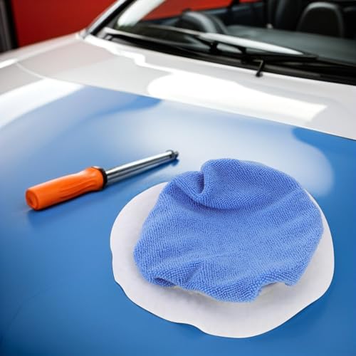 Fundas de microfibra GARVALON para un pulido de coche brillante sin marcas 5
