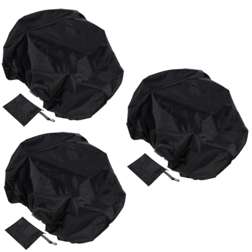 NOLITOY 3 Sets Outdoor Backpack Rain Cover Waterproof Durable Compact Protects Your Backpack from Rain and Scratches