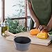 Imagen de GOOHOCHY Olla de Aluminio Antiadherente Negra Diseño Multifuncional y Capacidad Aumentada para Cocina de Inducción Hogar