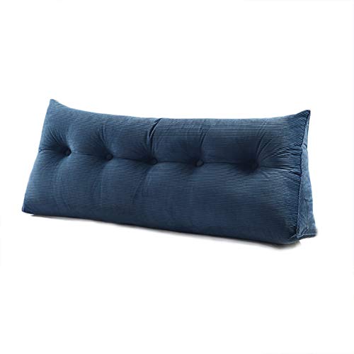 VERCART Sofa Bed Large Filled Triangular Wedge Cushion Bed Backrest Positioning Support Pillow