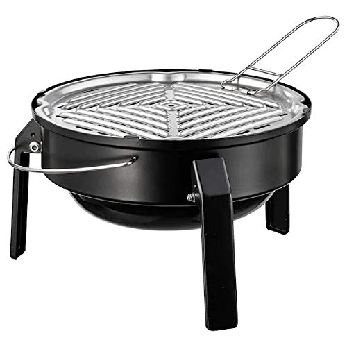 Ikea KORPON Portable Charcoal Barbecue, Black