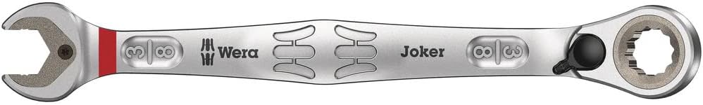 Wera 05020076001 6001 Joker Switch Ratcheting combination wrenches, with switch lever, imperial, 3/8" x 159 mm