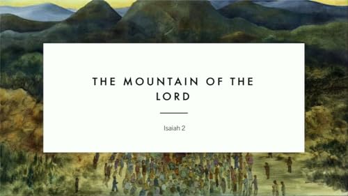 Page de couverture de The Mountain of the Lord
