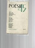 Poesie 45, ancienne revue des poètes casqués, fondée par p. seghers...
