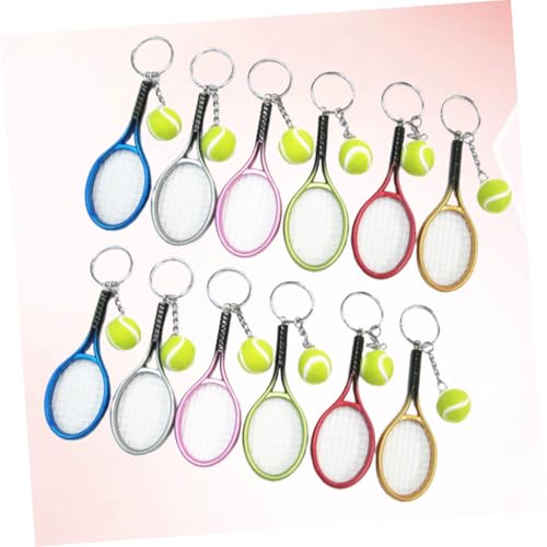 Porte-clés tennis multicolore pour retrouver facilement ses clés