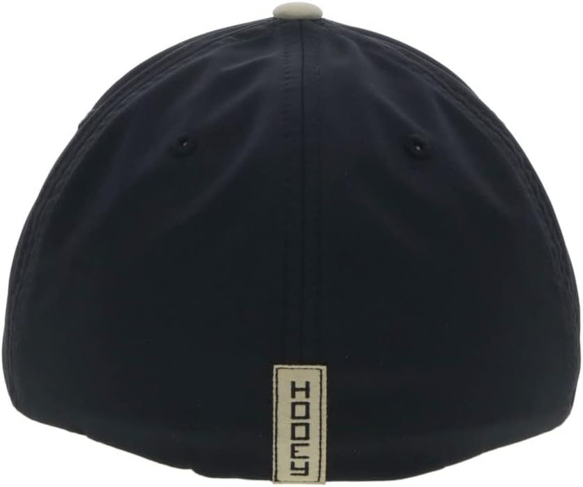 HOOEY Men's Solo Iii Embroidered Logo Flexfit Ball Cap Tan L XL