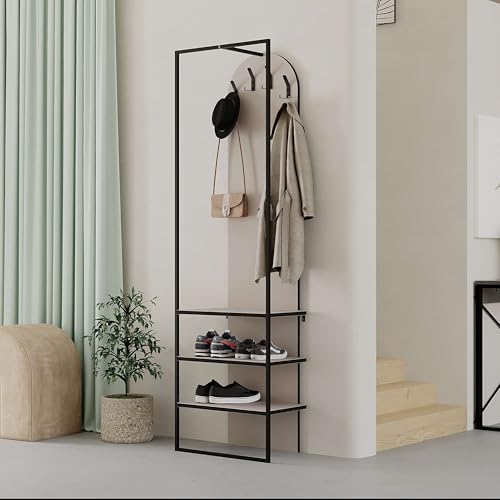 📏 Dimensioni compatte – Misura 180 cm (altezza) x 53 cm (larghezza) x 31,7 cm (profondità)