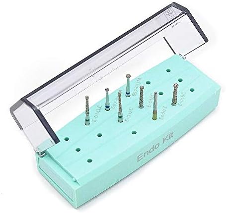 - Endodontic Bur Kit โ Complete Set of High-Precision Dental Burs for Root Canal Access | Durable, Autoclavable Bur Block Organizer | Ideal for Endodontic Procedures