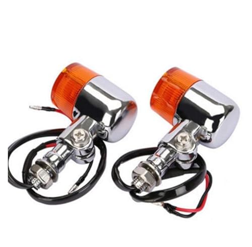 Indicateur de virage en alliage d'aluminium pour feux de direction moto