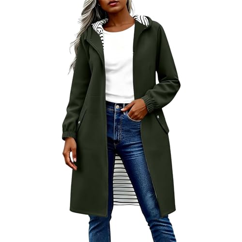 Manteau imperméable femme long pliable contre les pluies soudaines