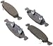 ACDelco 14D790C Advantage Ceramic Front Disc Brake Pad Set