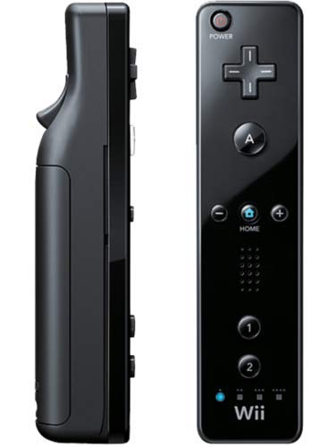 Amazon Com Nintendo Wii Remote Controller Black Video Games