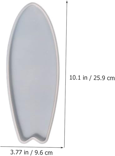 Miniatura 4 de VILLCASE 2 moldes redondos de silicona para tabla de surf, posavasos de silicona, moldes de silicona para sororidad, paletas de resina, moldes de