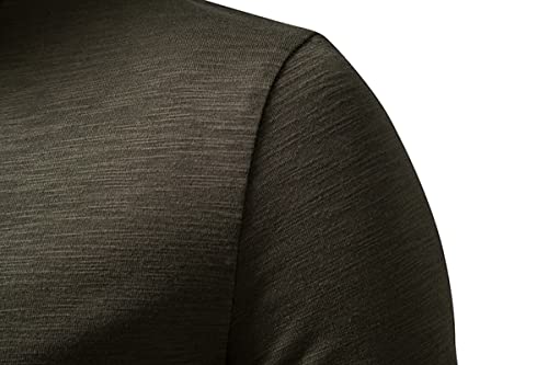 Grajtcin Slim Fit Henley Shirts For Men Short Sleeve Casual Shirts For Men Fashion Henley Tee Top Army Green Xl #TOP5