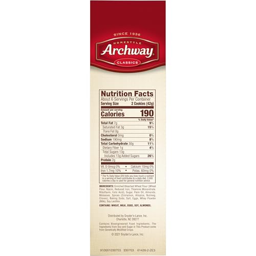 Image of Archway Cookies, Crispy Windmill Cookies, 9 Oz Box