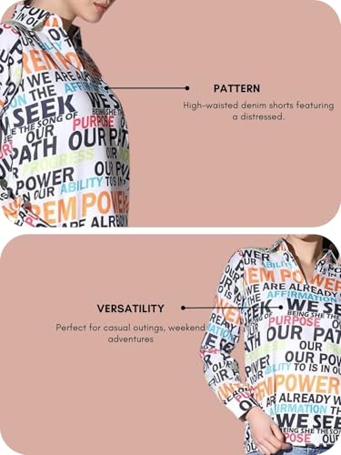 Image of GRECIILOOKS Shirt for Women`s |Korean Casual Short Sleeve Loose Fit Top for Women | Comfortable Rich Summer and Vacation Outfits | Oversized Fit Womens Shirt