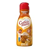 Coffee Mate Pumpkin Spice Flavored Coffee Creamer, Non-Dairy, Gluten-Free, 63 Servings 32 fl oz