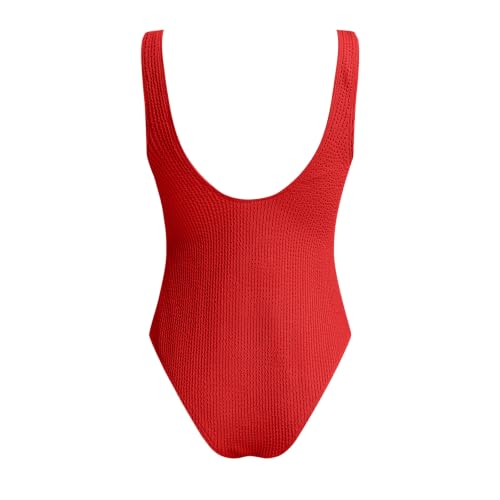 Traje de baño de una pieza acolchado: realza el pecho grande con total comodidad y soporte deportivo 5