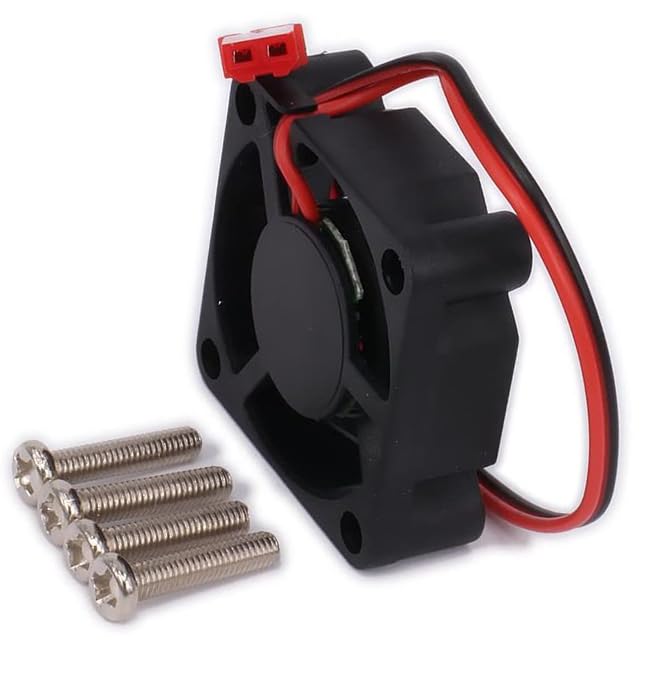 MACHSWON 5-7V 30mm Heatsink Motor Cooling Fan Cooling Fan Universal Heat Sink with JST Plug for 1:10 RC Car Boat HSP HPI Wltoys Himoto Tamiya - Image 3