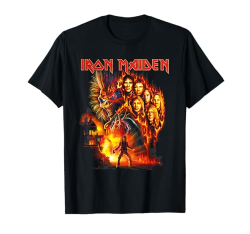 Iron Maiden Burning Ambition Amazon Exclusive T-Shirt