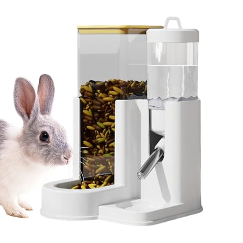 doyandader Bebedero para Hámster - Biberón para Chinchilla Doméstico - y Bebedero Automático 2 en 1 para Conejitos Hámster Jerbo Chinchilla