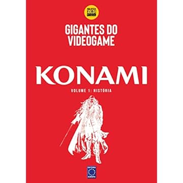 Capa do livro Gigantes do Videogame: Konami 1 - História