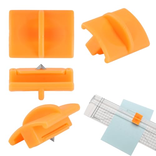 4pcs 157400-1001 Paper Cutter Lades,Paper Trimmer TripleTrack High Profile Blades, Portable Paper Cutter Style I Blade 1968701005 for Cutting and Scoring