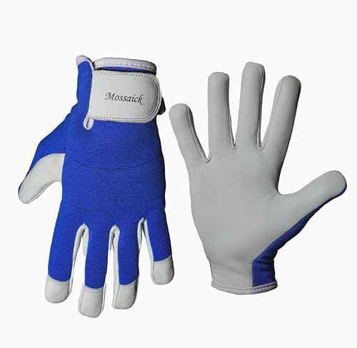 Five Star Gardening Gloves Work Gloves Gardening Gloves For Women Gardening Gloves for Men Work Gloves Men Garden Gloves Men Safety Gloves Welding Gloves Mechanic Gloves Garden Gloves Women (Medium)