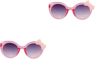 2 Pares De Arco De Tinta Infantil Óculos De Sol De Verão Óculos De Sol De Desenhos Animados Para Óculos De Sol Para Bebês Óculos De Sol Infantis Óculos De Sol De Festa Modernos
