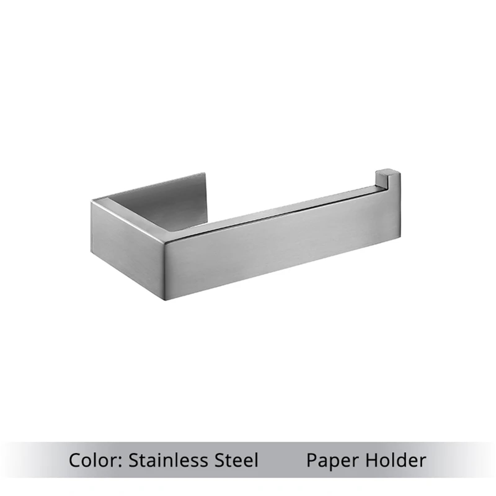 Zestaw uchwytów na papier toaletowy ze stali nierdzewnej i haczyki na ręczniki – akcesoria łazienkowe do kuchni i wanny metalowe elementy montażowe, elegancki design do sypialni i łazienki