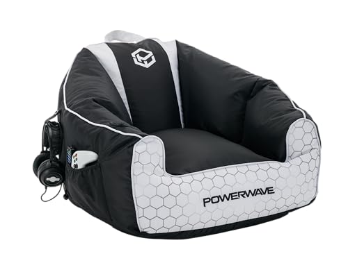 home best white beanbag chair