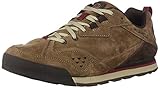 Traditional lace closure. Merrell Herren Burnt Rock Tura Suede Sneaker, Braun Stone, 43 EU