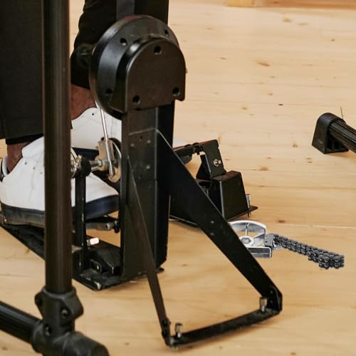 Pedal de Batería Kisangel con Doble Cadena y Sensibilidad Ajustable miniatura 5
